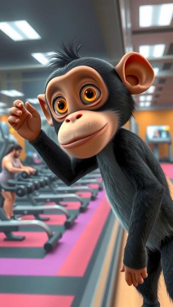 Monyet Gym: Jidat Six-Pack dan Kebangkitan!