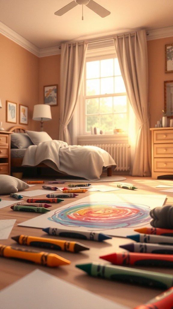 Krayon yang Patah dan Karya Indah