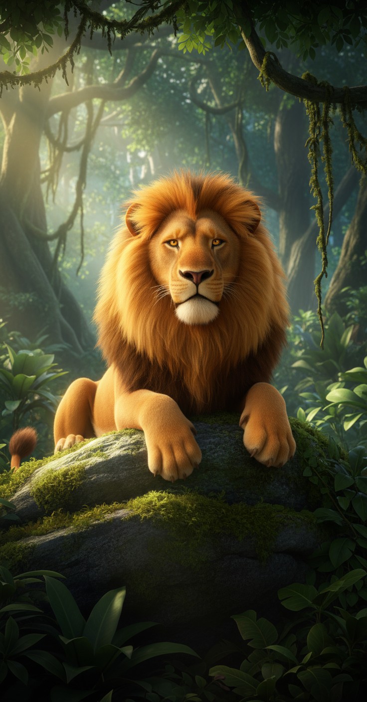 शेर और हाथी की दोस्ती