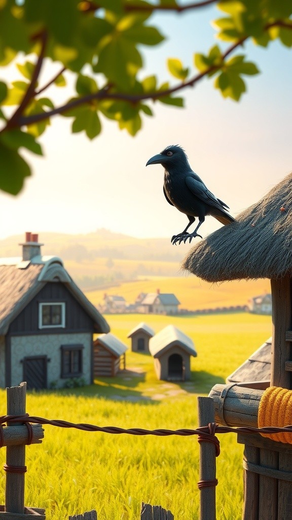 कौवे और कुत्ते की कहानी