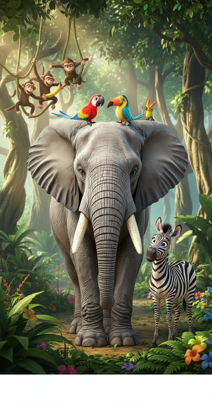 मालिनी और सफेद हाथी का रहस्य