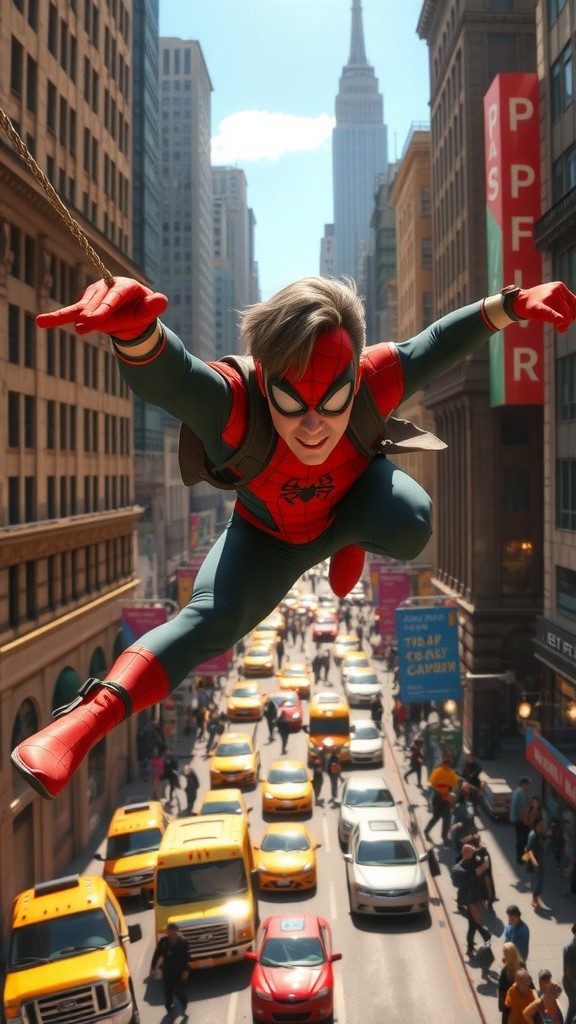 سپائڈر مین کی ٹرین کی دوڑ