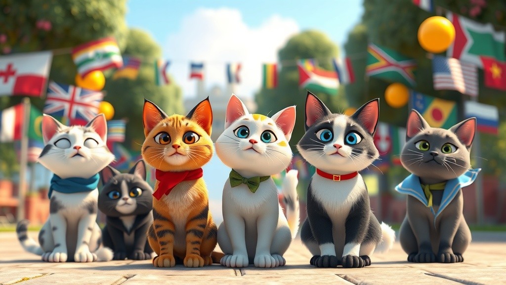 بین الاقوامی بیلیوں کا گوشت کھانے کا مقابلہ!