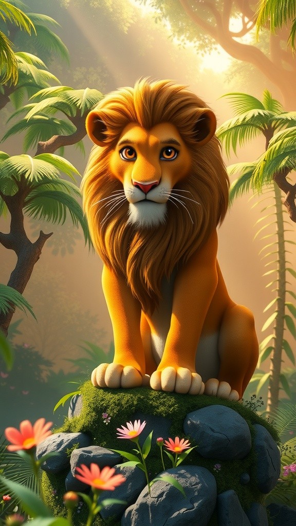 शेर और तेंदुआ की समझदारी