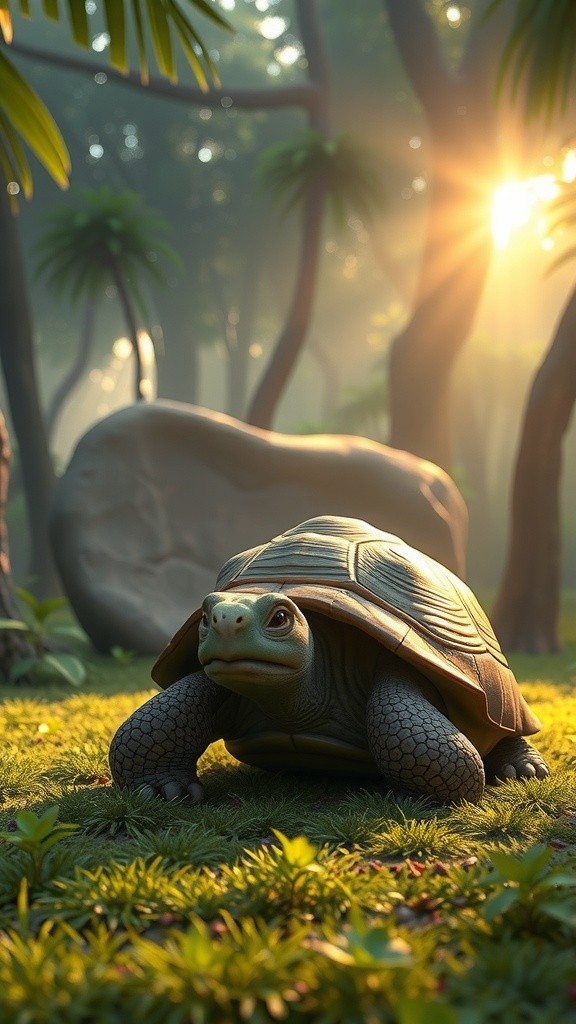 Old Man Tiber: The Wisest Tortoise in the Jungle