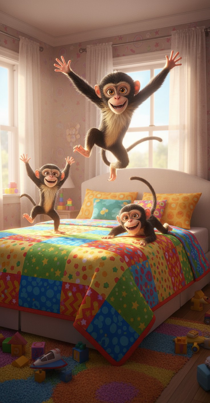 Five Little Monkeys Jumping on the Bed