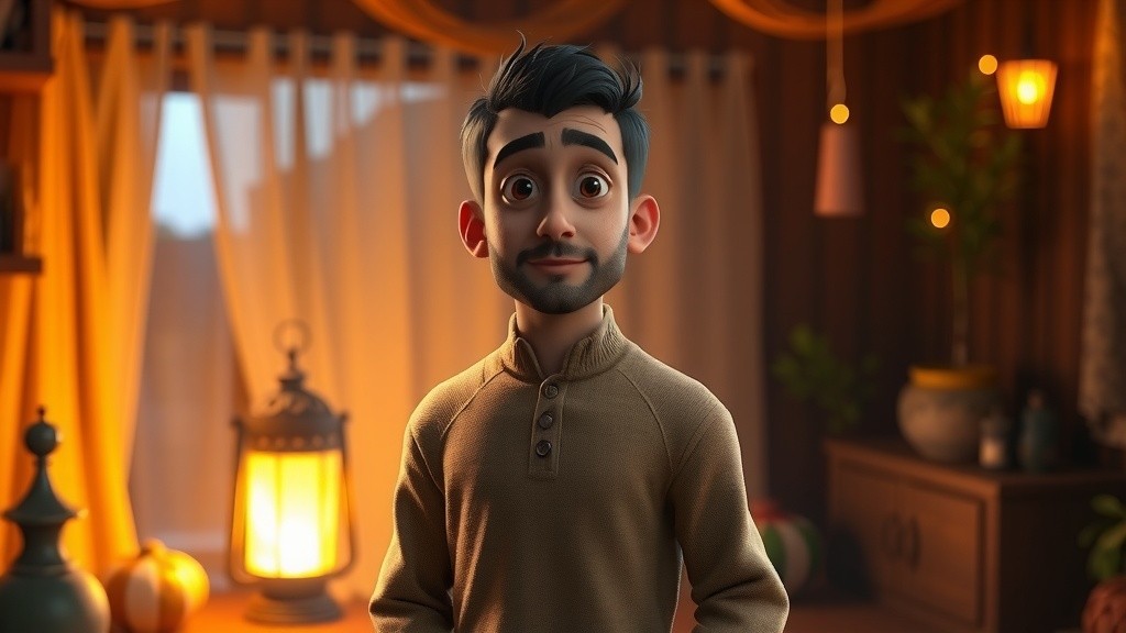 الفانوس الأزرق القديم