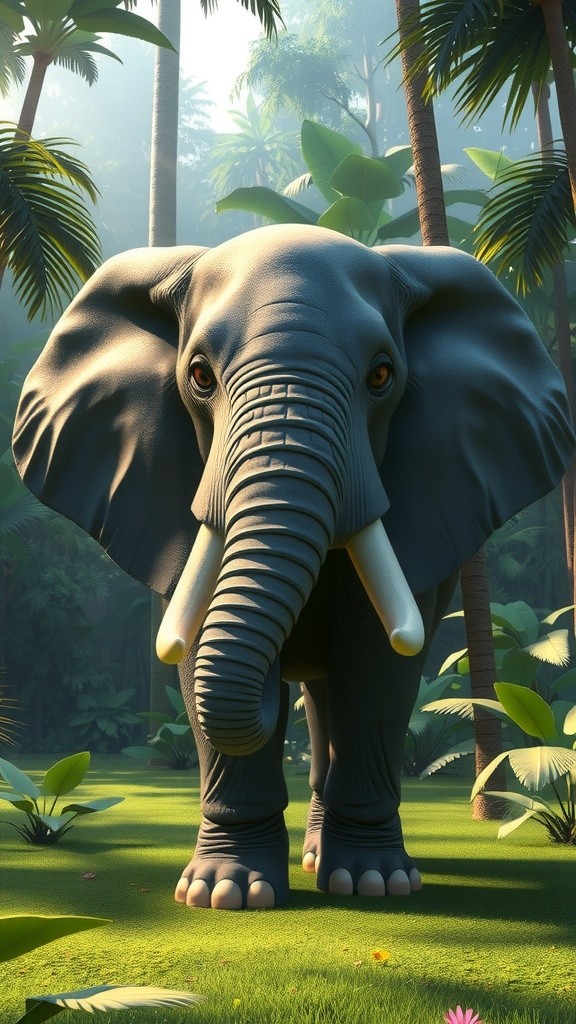 घमंडी चीता और बुद्धिमान हाथी