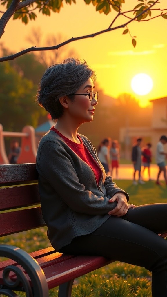 Kehangatan Persahabatan di Taman