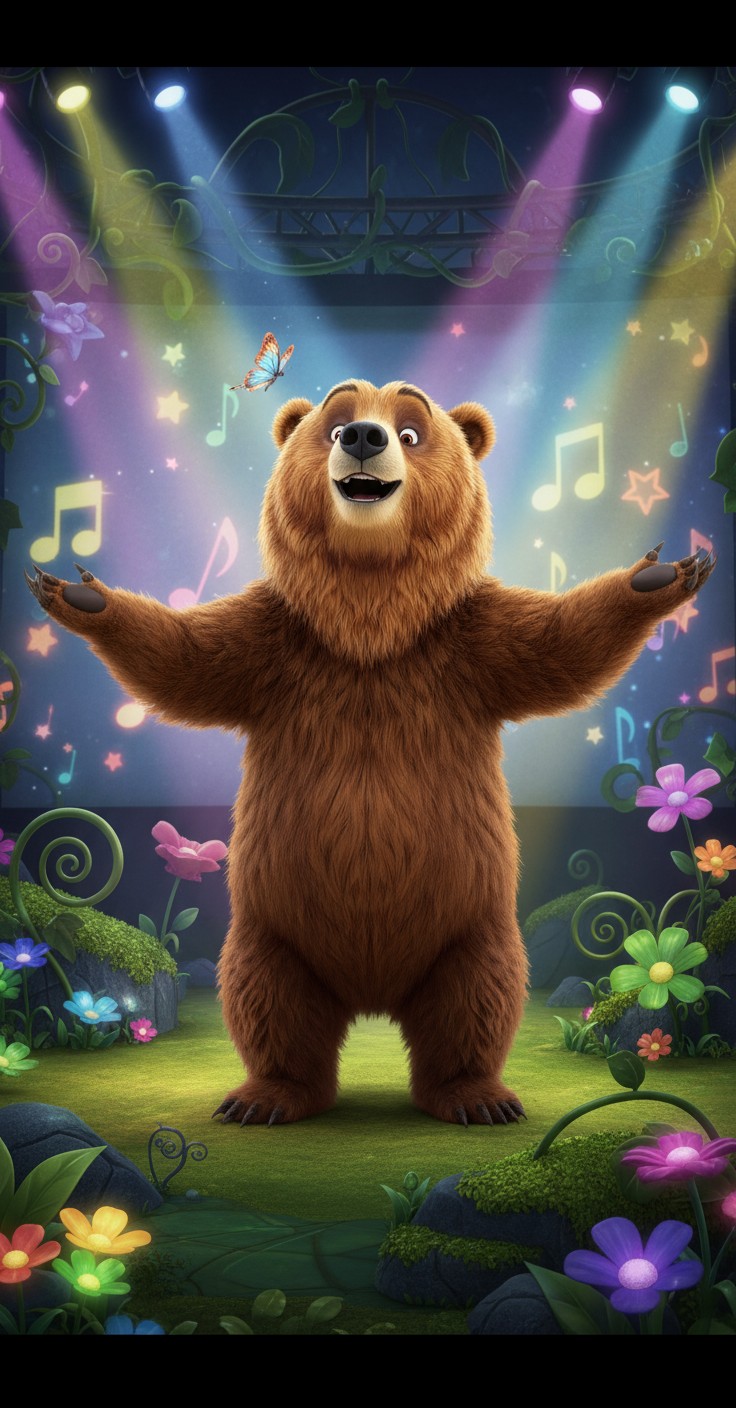 Dancing Bear Song - A Fun and Bouncy Kids' Dance