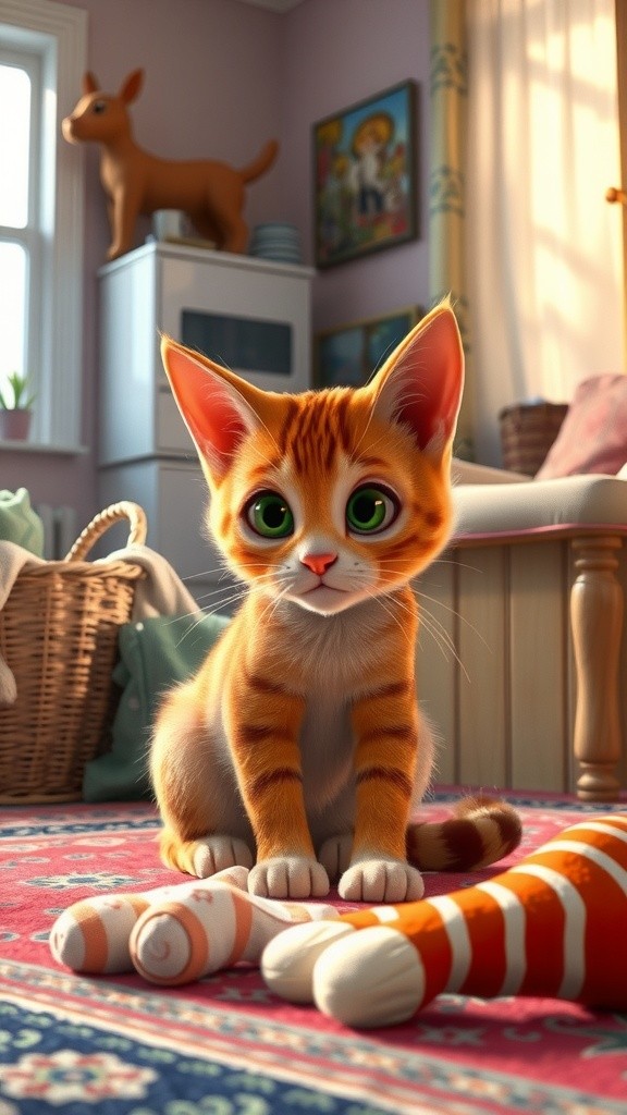 Muezza dan Kaus Kaki yang Hilang