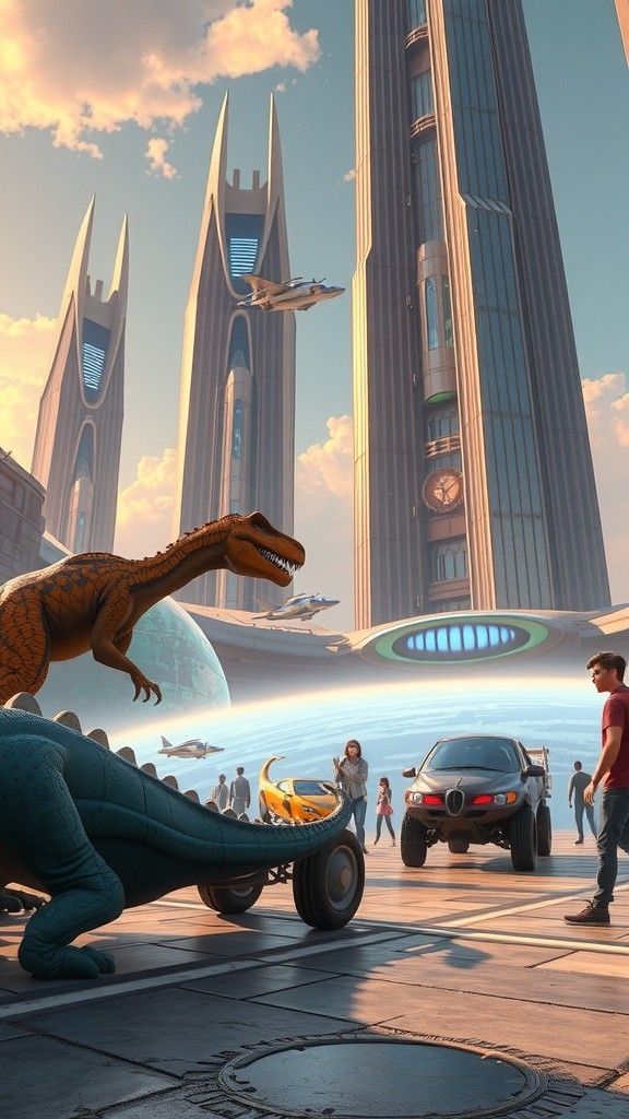 डायनासोर की रक्षा: Project Titan का सामना