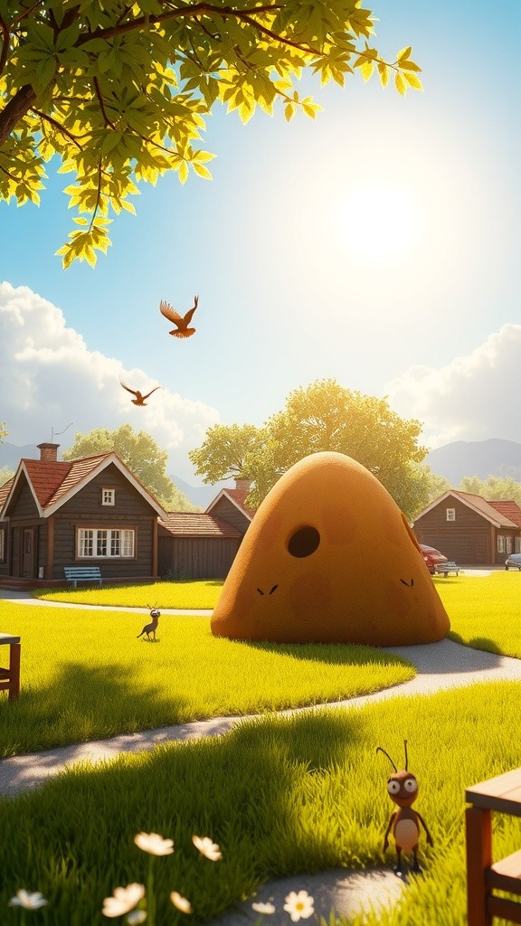 चींटी और कबूतर की मित्रता