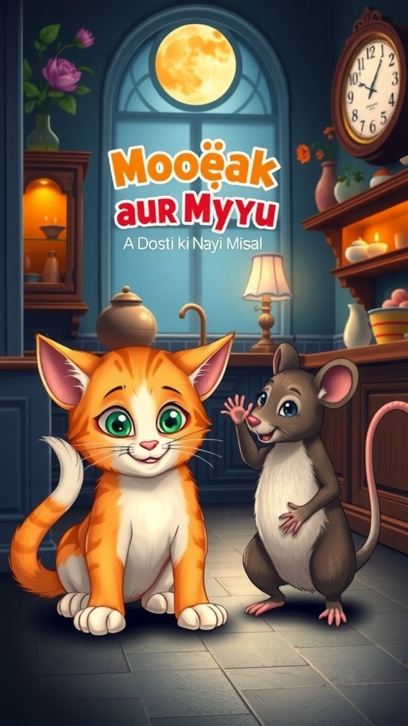 मूषक और म्याऊ: रसोई में रोमांच की कहानी
