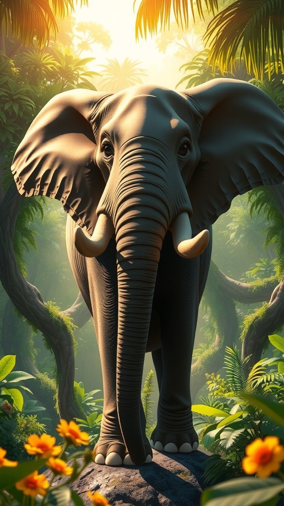 उड़ने वाला हाथी और जादुई तितली