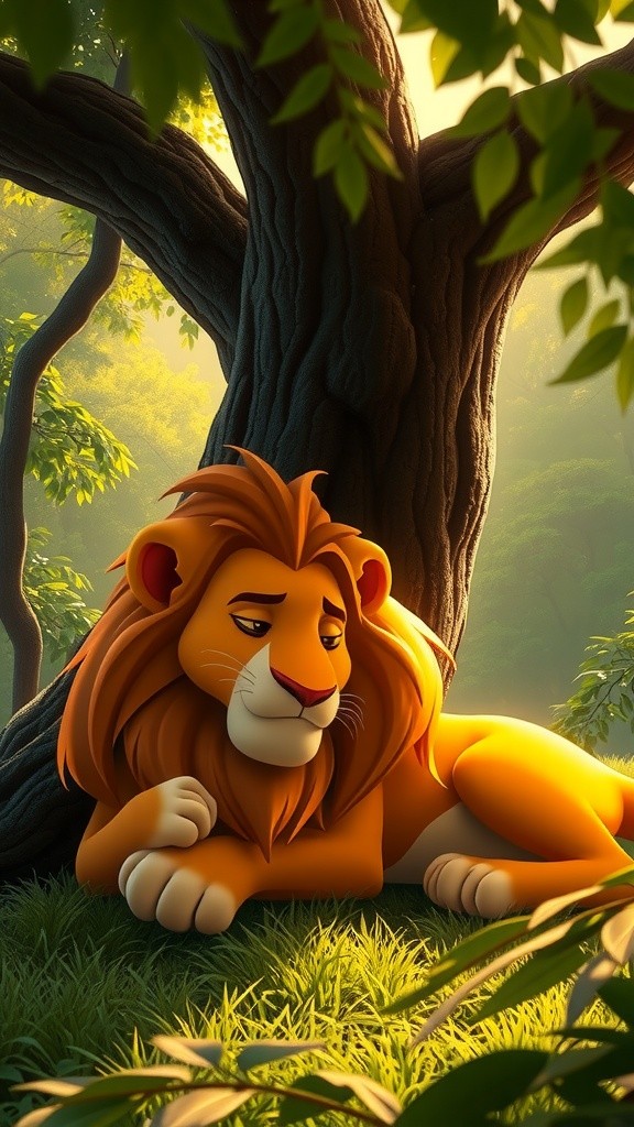 बंदर और शेर की कहानी