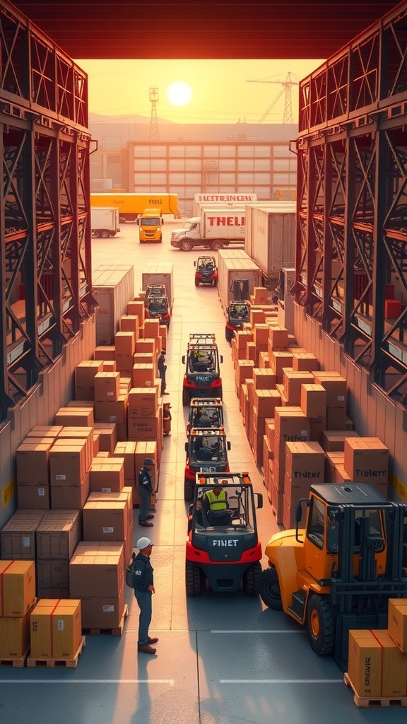 مقدمة عن الأنشطة اللوجستية