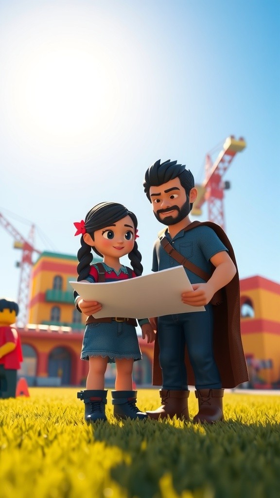 Pembangunan Kafe Megah di Dunia LEGO