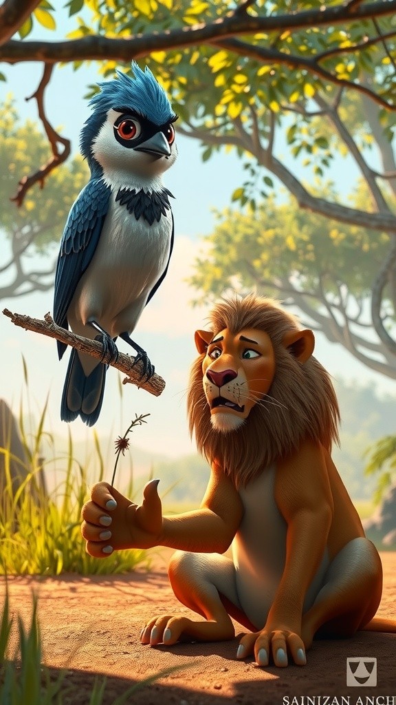 Kekuatan Hati Burung Pipit