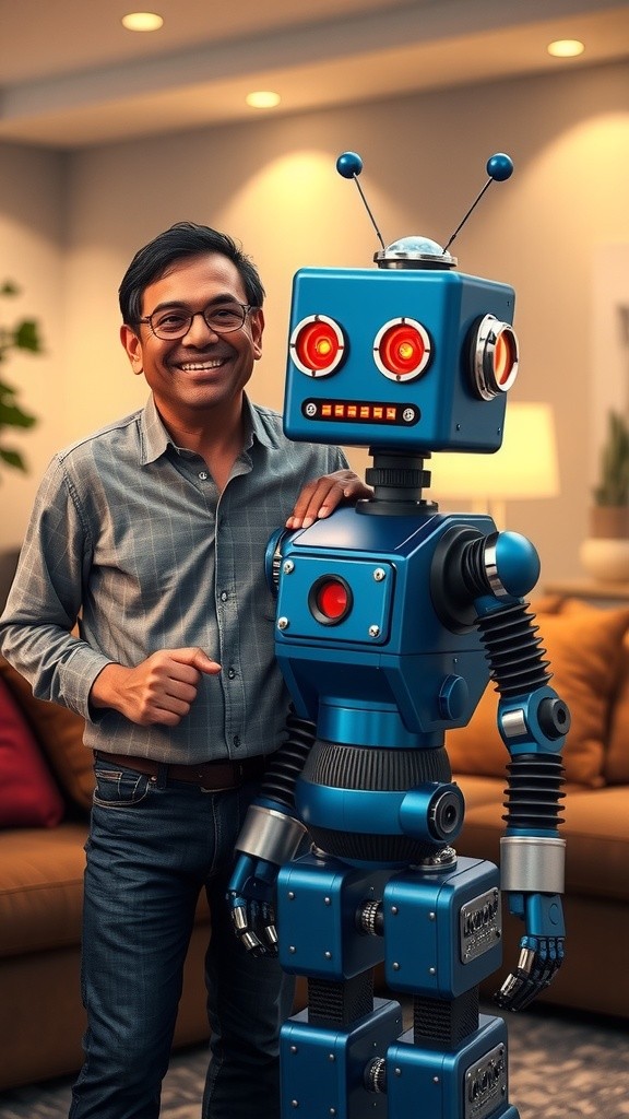 Ronaldo's AI Robot Reveals the GOAT!