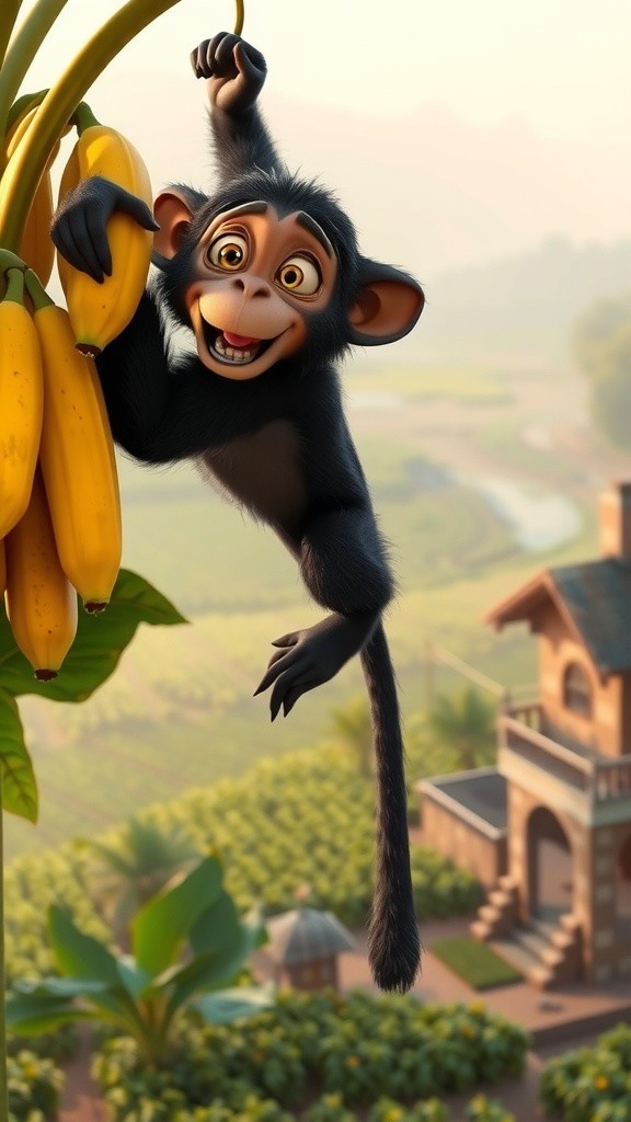 The Generous Monkey and the Farmer's Heart