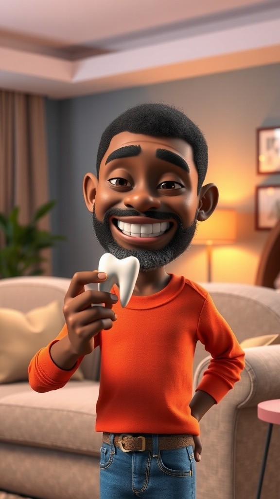 Gigi Palsu Canggih Kakek