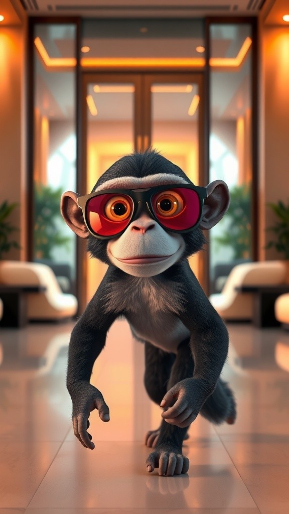 Mischief in Suite 420: A Monkey's Hotel Adventure