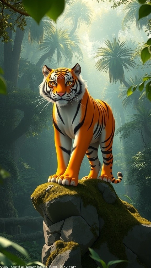 Pertarungan Hebat: Harimau Melawan Singa