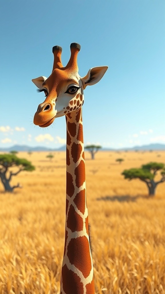 Petualangan Jerapah yang Lucu