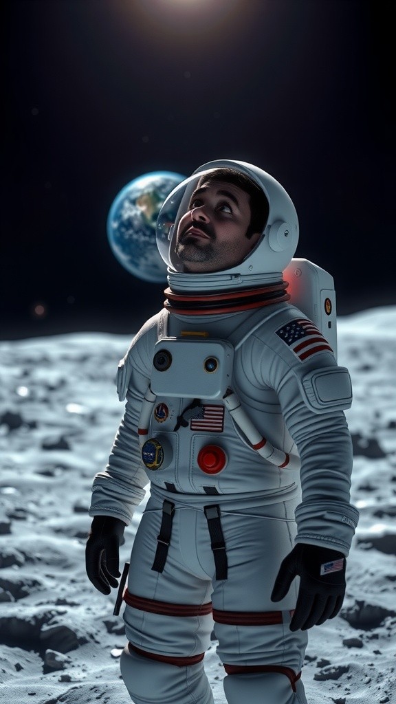 Petualangan Tak Terduga di Bulan