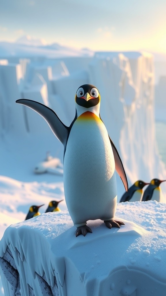 पेंगुइन का सीक्रेट मिशन: रोमांच और हास्य!