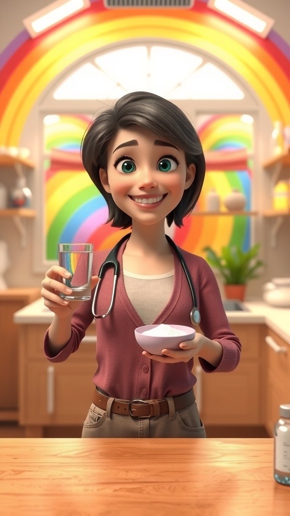 Bikin Pelangi Dengan Air dan Gula!