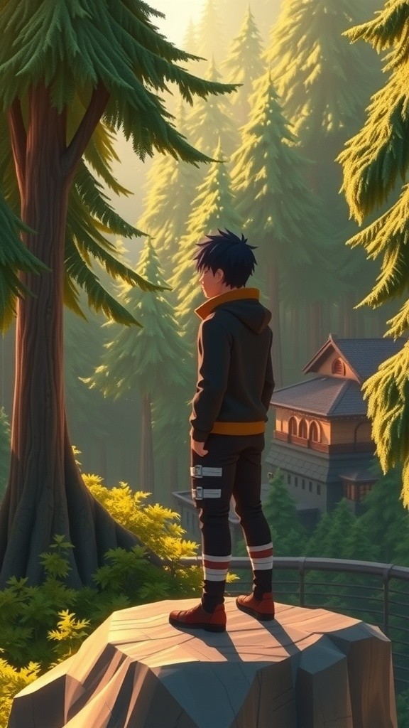 Naruto's Journey: Embracing the Nine-Tails