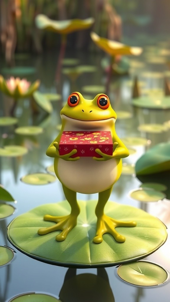 Pizza Antar Rawa: Katak dan Petualangannya!
