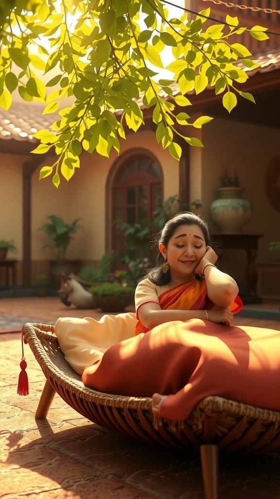 दादी और बिल्ली का प्यारा खेल