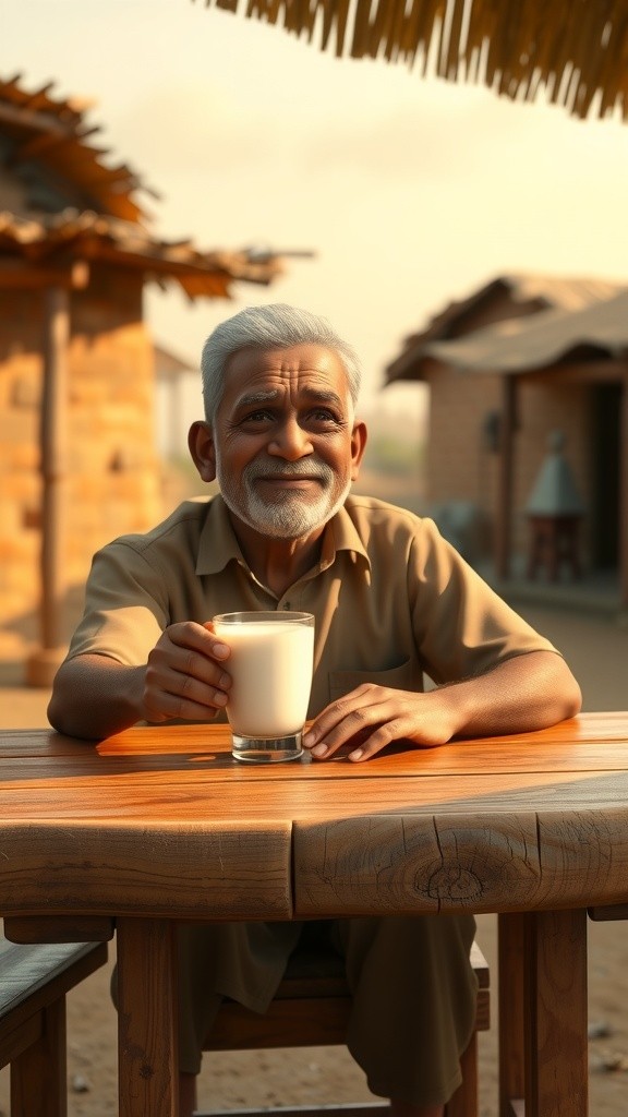 किसान की अनोखी खाने की समस्या!