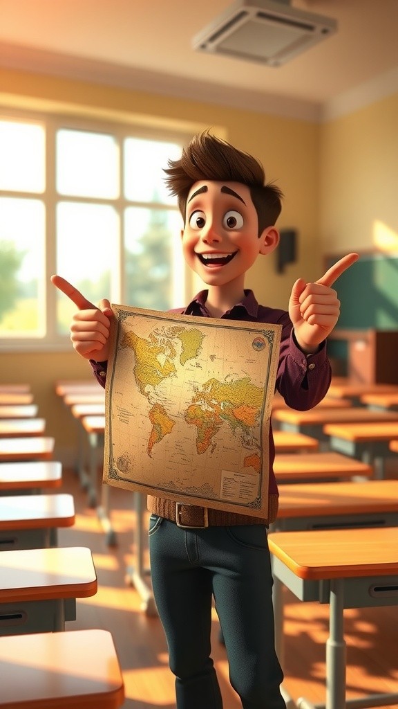 Petualangan Upin & Ipin di Air Terjun Pelangi