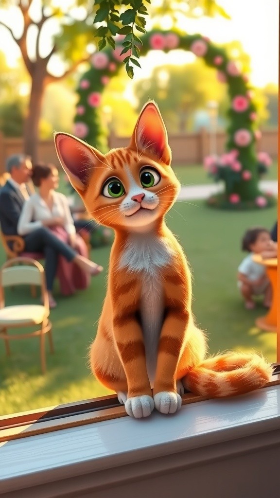 A Adorable Cat-Dog Wedding