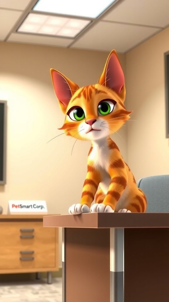 Miko Si Kucing di Wawancara Kerja