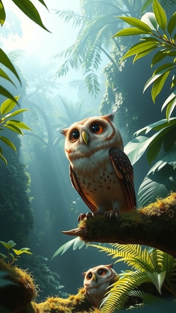 Burung Hantu Ngantuk di Siang Hari!