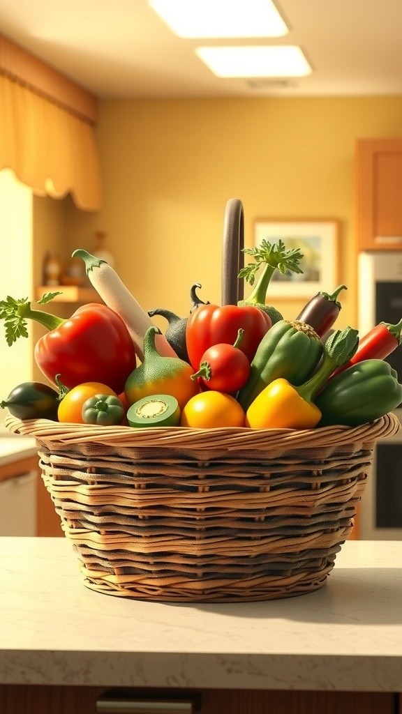 सब्जियों की बातचीत