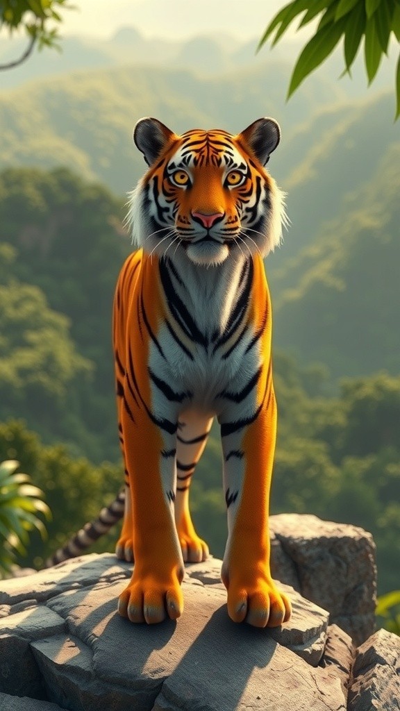 The Brave Tiger and the Small Mouse