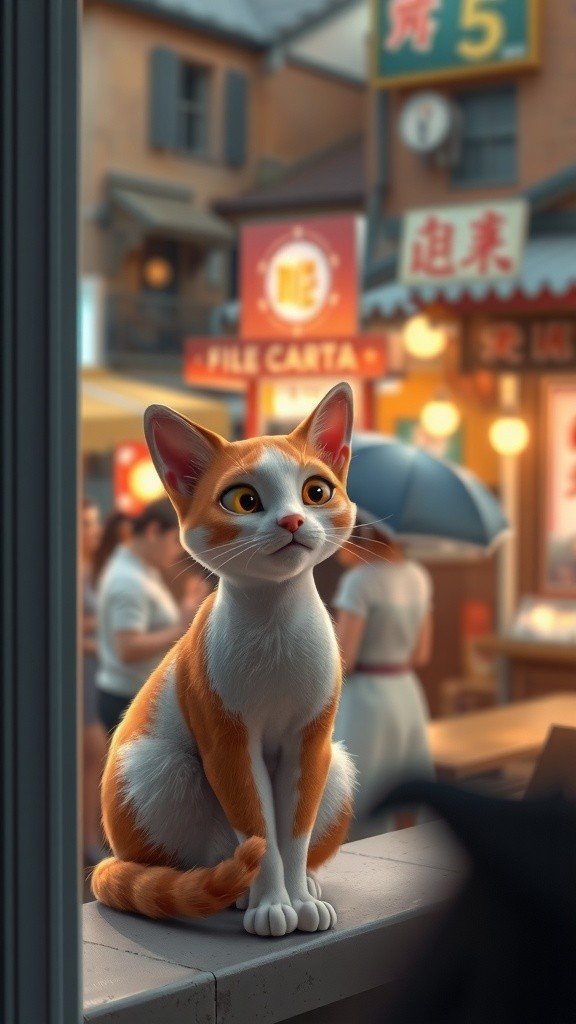 Kucing Kecil dan Teman Baru