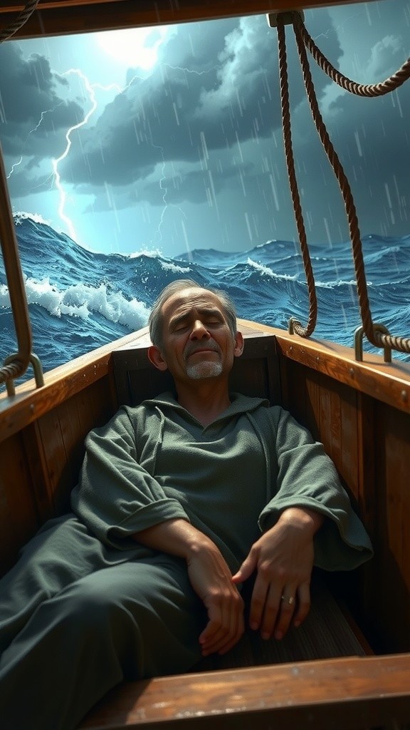 In the Eye of the Storm: Jesus's Peace