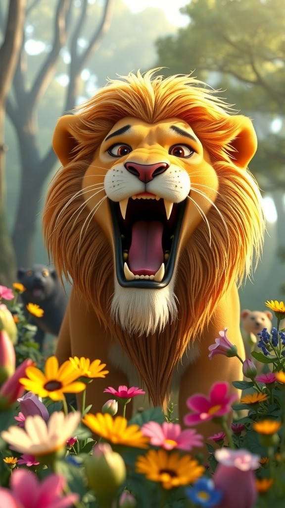 Leo's First Day in the Colorful Jungle!