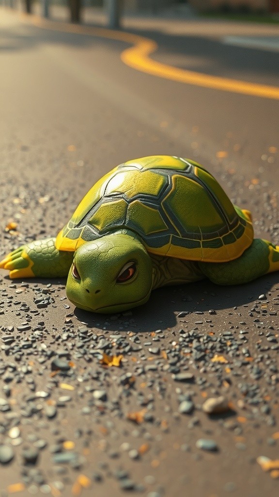 A Turtle in the Skies