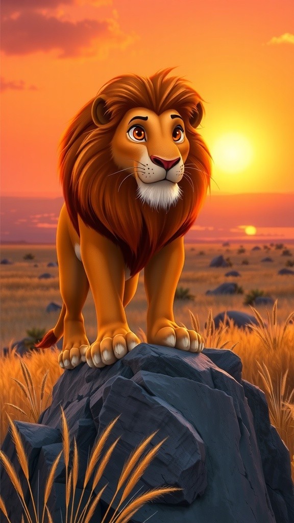 The Lion's Faith: A Tale of Healing and Humility