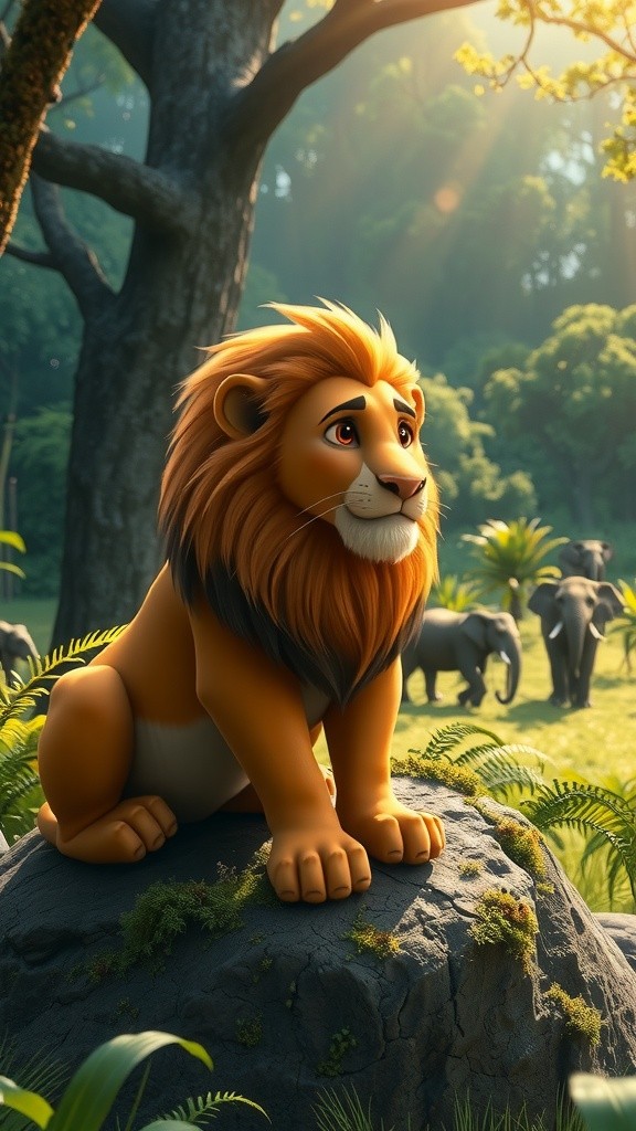 Sher aur Bandar ki Dosti