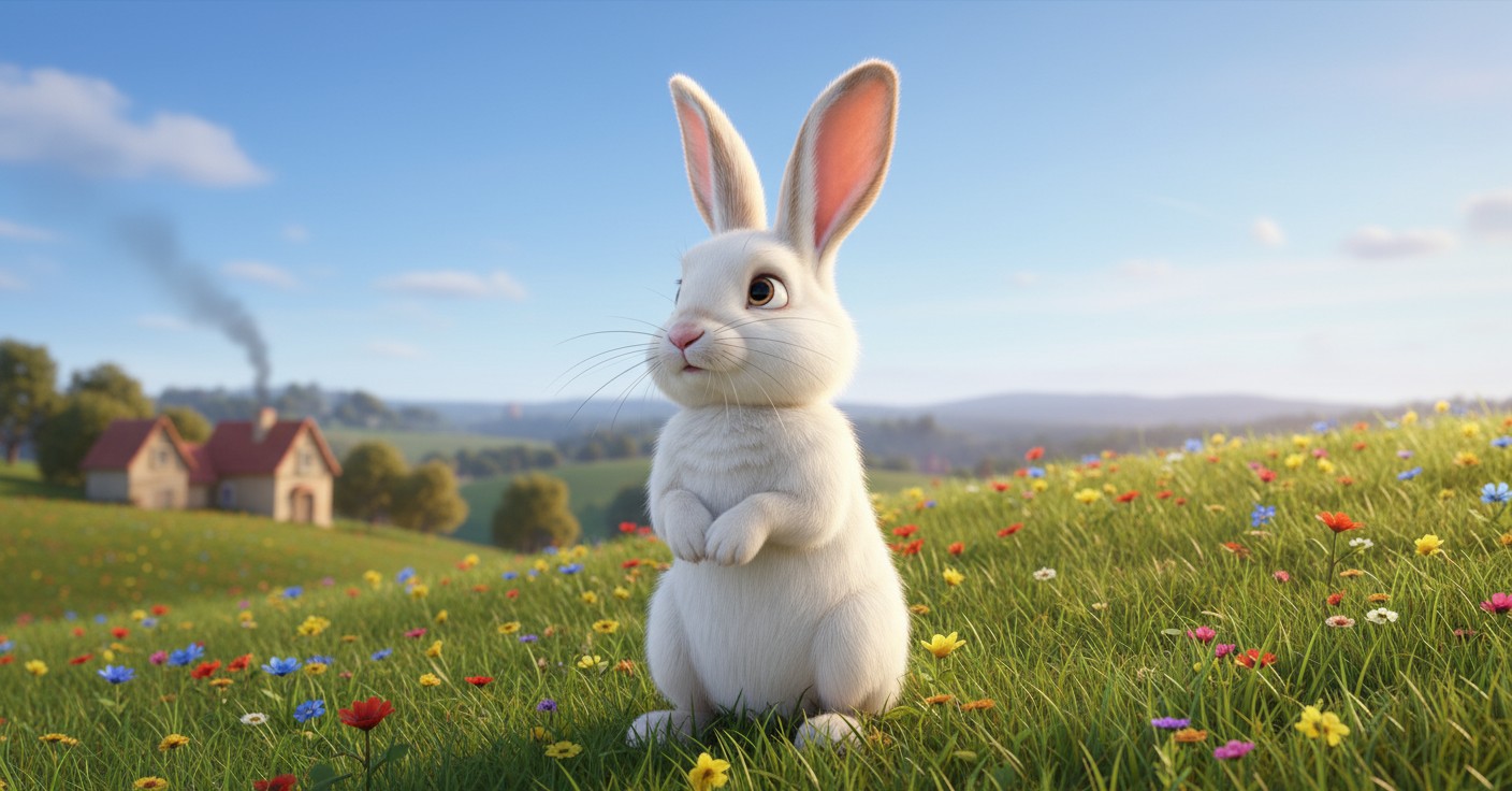 A Bunny's Dream of Growing Up and Having a Home