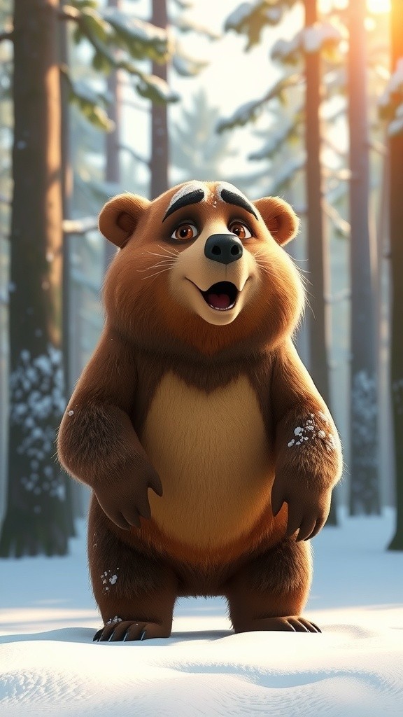 भालू और डॉक्टर: मजेदार कार्टून डायलॉग